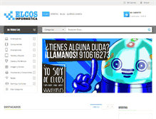 Tablet Screenshot of elcos.es